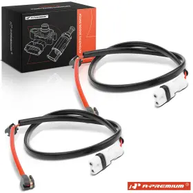 92861236300 A-premium 2x New Disc Brake Pad Wear Sensor Rear Side For Porsche 928 1989-1991 1993-1995 92861236300 A-premium 2x New Disc Brake Pad Wear Sensor Rear Side For Porsche 928 1989-1991 1993-1995
