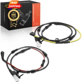 A-premium Apbps086 A-premium Front And Rear Disc Brake Pad Wear Sensors Compatible With Land