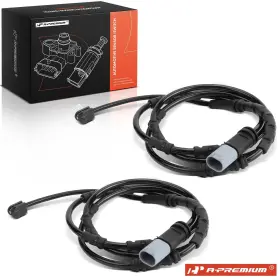 Pws287 A-premium 2x Brake Pad Wear Sensor Rear Driver And Passenger Side For Bmw I12 I8 2014-2016