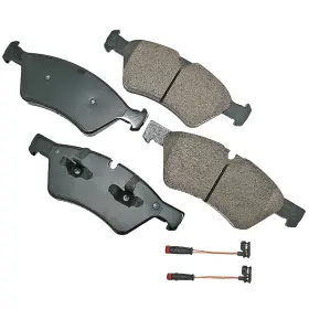 Eur1123 Akebono Brake Corporation Pad Front Mercedes For E350 06-09 E500 05-06