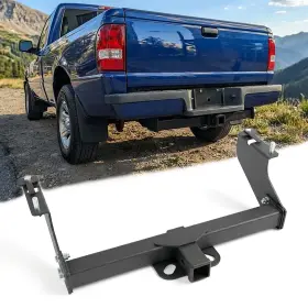 Pri10265 Aquaverve Class 3 Trailer Hitch Tow Receiver 2 Inch Rear Mount Ford Ranger Mazda