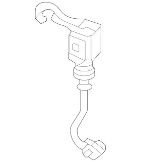 5wa-615-437 Audi Genuine Disc Brake Pad Wear Sensor