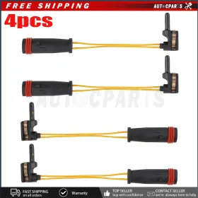 2115401717 Autocparts 710414109427 4x Front Brake Pad Wear Sensor With Black Connector For Mercedes-benz Slk280 S65 2115401717 Autocparts 710414109427 4x Front Brake Pad Wear Sensor With Black Connector For Mercedes-benz Slk280 S65
