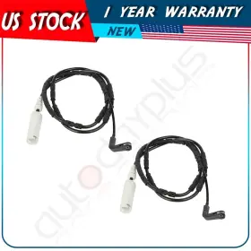 Au829240ps Autodayplus 2x Rear Brake Pad Sensor Fits 2007-2011 2013 Bmw 328i 2006 330i 2009-2010 335d