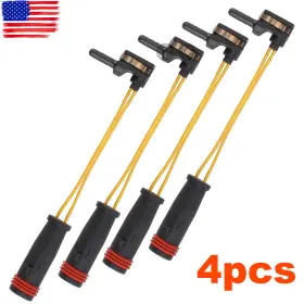 Autoxbert A2205400717 4pcs For Mercedes-benz W211 W220 W203 W204 Front Rear Brake Pad Wear Sensors