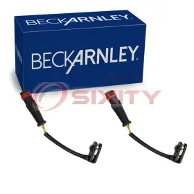 C844 Beck/arnley 12-23 2 Pc Rear Disc Brake Pad Wear Sensors For 2007 Mercedes-benz R63 Dw