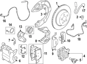 34-35-6-770-996 Bmw Genuine Wear Indicator