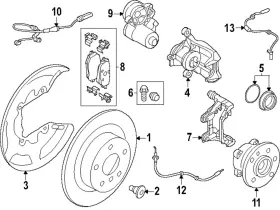 34-35-6-891-105 Bmw Genuine Wear Indicator
