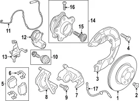34-35-6-891-370 Bmw Genuine Wear Indicator