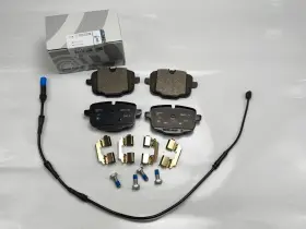 34356791962 Bmw 34216857805/34356791962 Oem Rear Brake Pad Set With Sensor 535 550 650 X3 F10 F06 F12 F13 Genuine