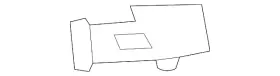 41-10-7-284-086 Bmw Genuine Disc Brake Pad Wear Sensor Bracket