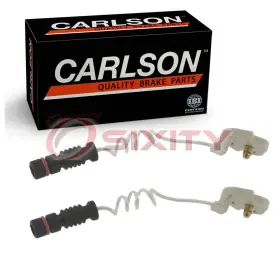C806 Carlson 40-27 2 Pc Front Disc Brake Pad Wear Sensors For 1987-1993 Mercedes-benz Tp