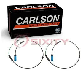 Sx-1r6n Carlson 2 Pc Front Disc Brake Pad Wear Sensors For 2020-2023 Bmw 840i Gran Rb