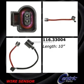 116.33004 Centric Parts For Audi Q7 2007-2015 Rear Brake Pad Sensor Gap