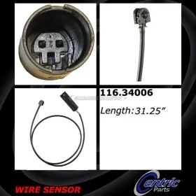 116.34006 Centric Parts For Bmw 318i 325is M3 323i 323is 325i 323ci Rear Brake Pad Sensor Gap