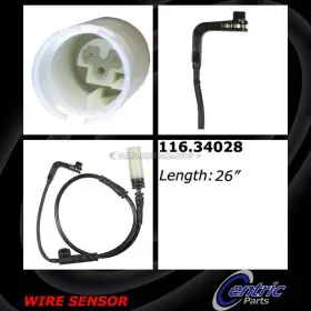 116.34028 Centric Parts For Bmw 525i 550i 535i M5 535xi M6 525xi Front Brake Pad Sensor Tcp