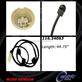 116.34063 Centric Parts For Mini Cooper 2011 2012 2013 2014 2015 2016 Rear Brake Pad Sensor Dac