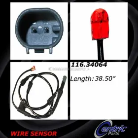116.34064 Centric Parts For Bmw X5 X6 Front Brake Pad Sensor Dac