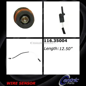 116.35004 Centric Parts For Mercedes 450se 450sel 240d Ml350 Ml320 Front Brake Pad Sensor Dac 116.35004 Centric Parts For Mercedes 450se 450sel 240d Ml350 Ml320 Front Brake Pad Sensor Dac
