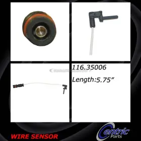 116.35006 Centric Parts For Mercedes Ml430 G500 G550 Ml500 Front Brake Pad Sensor Dac