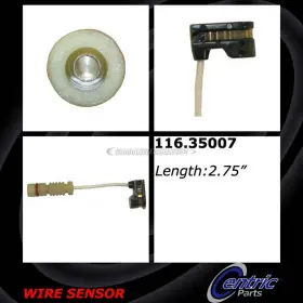 116.35007 Centric Parts For Mercedes C43 Amg E430 Chrysler Crossfire Front Brake Pad Sensor Dac