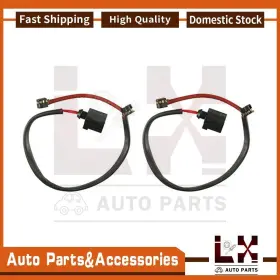 Lx210324896591-cp Centric Parts 2pcs Disc Brake Pad Wear Sensor Front Fits Q7 Audi 2007-2015