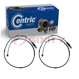 Sx-0rgx Centric Parts Premium 2 Pc Rear Disc Brake Pad Wear Sensors For 2016-2017 Bmw 340i Service Pb