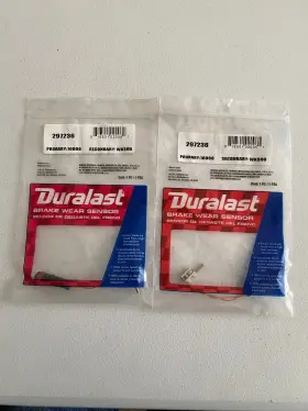 297236 Duralast 814159019796 Disc Brake Pad Wear Sensor Wk596