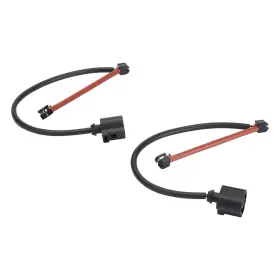 Evan-fischer 18117223 Pair Set Of 2 Brake Pad Sensors Front For Audi Tt Quattro 2012-2013