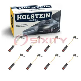 C127 Holstein 44-59 8 Pc Front Disc Brake Pad Wear Sensors For 2003 Mercedes-benz Sl600 My