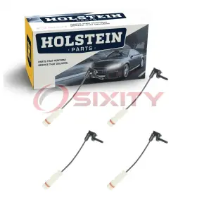 C496 Holstein 47-5 4 Pc Rear Disc Brake Pad Wear Sensors For 1996-1999 Mercedes-benz Mc