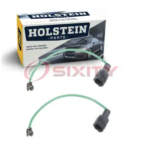 C606 Holstein 26-20 2 Pc Front Disc Brake Pad Wear Sensors For 1993-1994 Bmw 740i 4.0l At