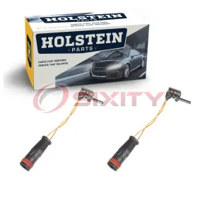 Sx-k9xy Holstein 2 Pc Rear Disc Brake Pad Wear Sensors For 2015 Mercedes-benz S550 Ba Sx-k9xy Holstein 2 Pc Rear Disc Brake Pad Wear Sensors For 2015 Mercedes-benz S550 Ba