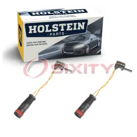 Holstein Sx-px0h 2 Pc Rear Disc Brake Pad Wear Sensors For 2017 Mercedes-benz Gle450 Bi