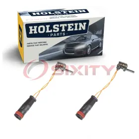Sx-q6nk Holstein 2 Pc Rear Disc Brake Pad Wear Sensors For 2016-2017 Mercedes-benz Xh