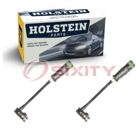 Sx-r2dx Holstein 2 Pc Front Disc Brake Pad Wear Sensors For 2017-2019 Mercedes-benz Th