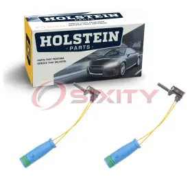 Sx-s5jd Holstein 2 Pc Front Disc Brake Pad Wear Sensors For 2014-2018 Mercedes-benz Cx
