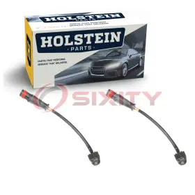 Sx-zbz0 Holstein 2 Pc Front Disc Brake Pad Wear Sensors For 2005-2013 Mercedes-benz Wf
