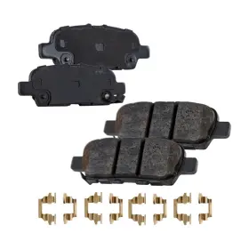 Karparts360 199608194522 For Infiniti M56 2011-2013 Brake Pad Set Rear 2-wheel Ceramic Material