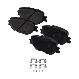 Karparts360 199608194744 For Lexus Is250 2014 2015 Brake Pad Set Front 2-wheel Ceramic Material