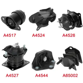 Lu104344s01 Lujuntec Hydraulic Motor Mount And Transmission Set 6pcs Fits 2004-2006 Acura Tl 3.2l