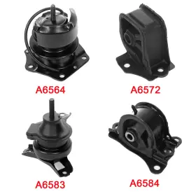 Lu104360s01 Lujuntec 4x Engine Motor &trans Mount Fits 1998-2001 Honda Accord Ex Coupe 2-door 2.3l