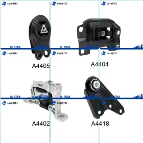 Lu164440s01 Lujuntec Engine Motor Mount 4pcs Fits 2005 Mazda 3 Gt Sedan 4-door 2.3l A4404 A4405 A4418