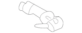 211-540-07-17 Mercedes-benz Genuine Brakepad Wear Sensor