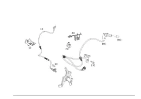 212-540-45-05-64 Mercedes-benz Genuine Electrical Wiring Harness 212-540-45-05-64 Mercedes-benz Genuine Electrical Wiring Harness