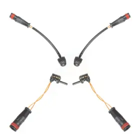 Kse-100172 Mpulse Brake Pads Wear Sensor 4 Pack Front Rear For Mercedes-benz S550 Sl500 S63 Amg Kse-100172 Mpulse Brake Pads Wear Sensor 4 Pack Front Rear For Mercedes-benz S550 Sl500 S63 Amg