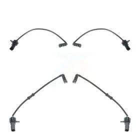 Kse-100450 Mpulse Front Rear Brake Pads Wear Sensor 4 Pack For 2013 Audi S8 4.0l
