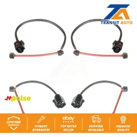 Kse-100487 Mpulse Front Rear Brake Pads Wear Sensor 4 Pack For Porsche Cayenne Kse-100487 Mpulse Front Rear Brake Pads Wear Sensor 4 Pack For Porsche Cayenne