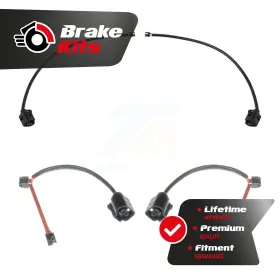 Kse-100500 Mpulse Front Rear Brake Pads Wear Sensor 4 Pack For 2012-2013 Audi Q7 Premium Plus