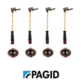 Epsadlink2528 Oem 4 X German Pagid Front Brake Pad Wear Sensor Black Connectors 2000-21 Mercedes